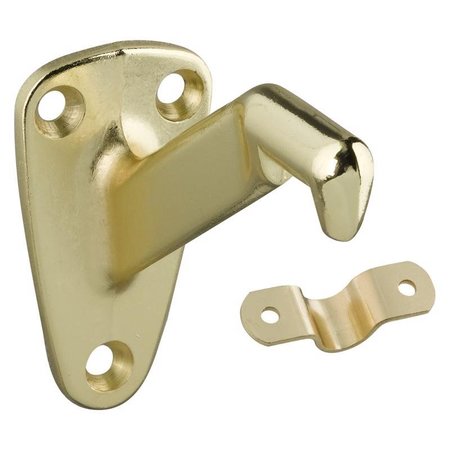 NATIONAL HARDWARE Gold Zinc Die Cast w/Steel Strap Handrail Bracket 3-5/16 in. L 250 lb N830-116
